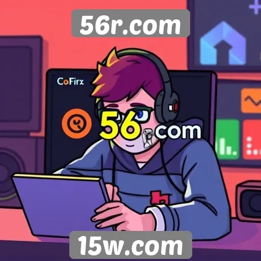 Experiência do usuário no site de jogos 56r.com